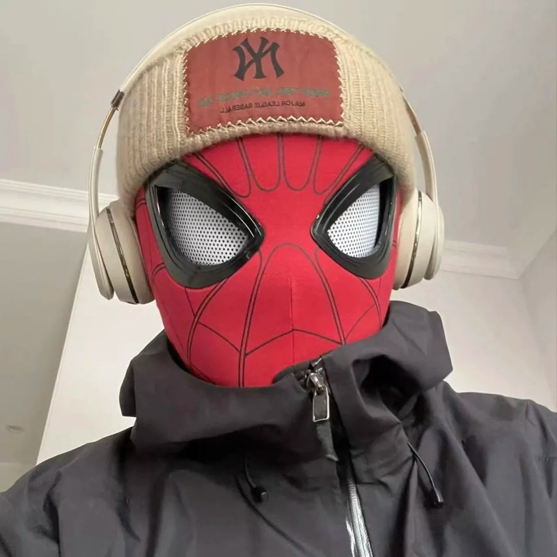 Spider-Man Mask with Moving Eyes