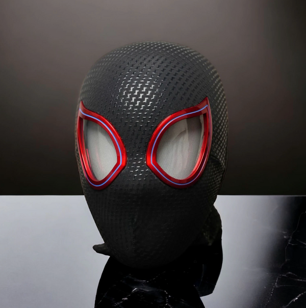 Miles Morales Mask with Moving Eyes