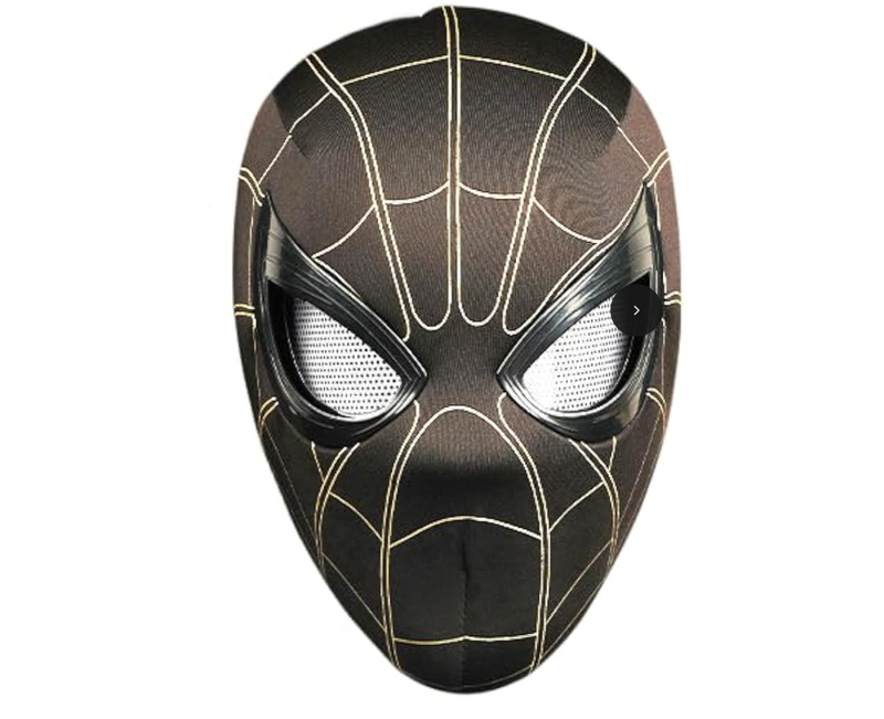 Symbiote Spidey Mask with Moving Eyes